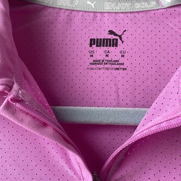 PUMA Women's Sleeveless Polo Golf Shirt Size M - Picture 9 of 10